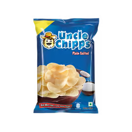 Uncle Chipps Plain Salted Potato Chips