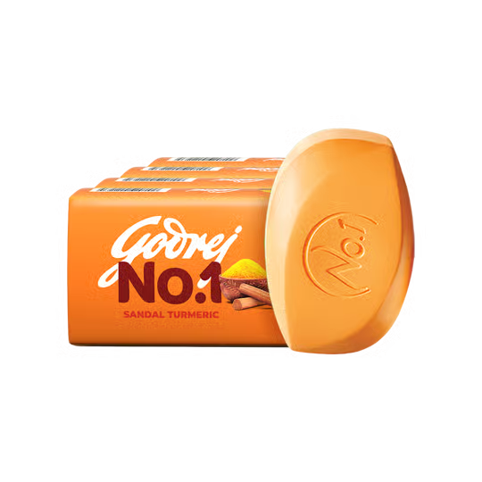 Godrej No.1 Sandal & Turmeric Soap