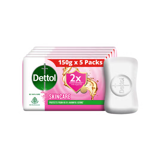 Dettol Skincare Moisturizing Beauty Bathing Bar With Argan Oil