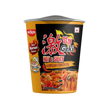 Nissin Geki Hot & Spicy Korean Chicken Cup Noodles