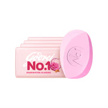 Godrej No.1 Rosewater & Almonds Soap