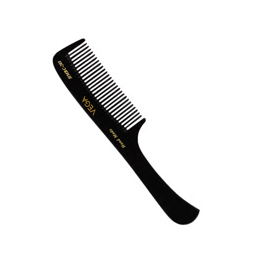 Vega Grooming Hair Comb (Black)