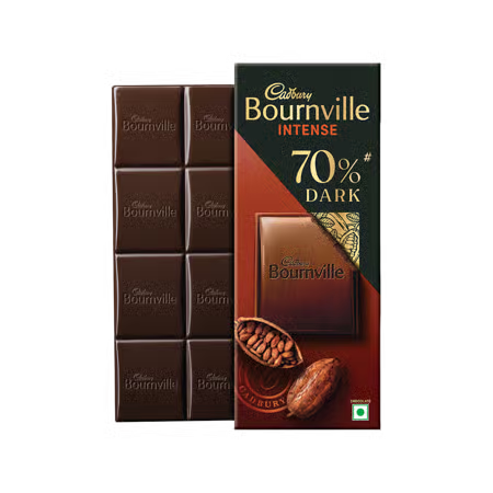 Cadbury Bournville Rich Cocoa 70% Dark Chocolate Bar