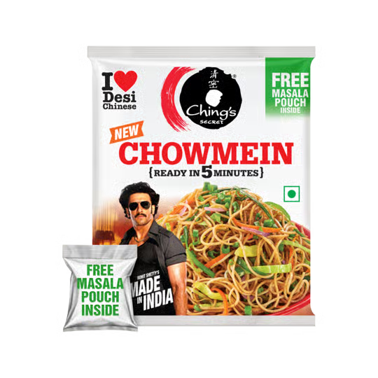 Ching's Secret Chowmein Noodles (with Free Masala Pouch)