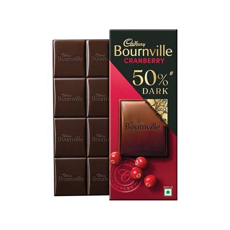 Cadbury Bournville Cranberry Dark Chocolate Bar