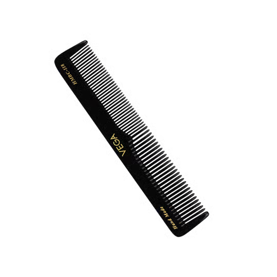 Vega Graduated Dressing Hair Comb (Black)