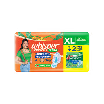 Whisper Choice Ultra Sanitary Pads