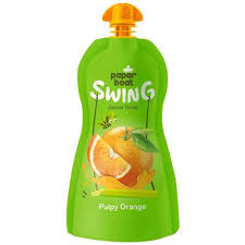Paper Boat Swing Juicier Drink Pulpy Orange
