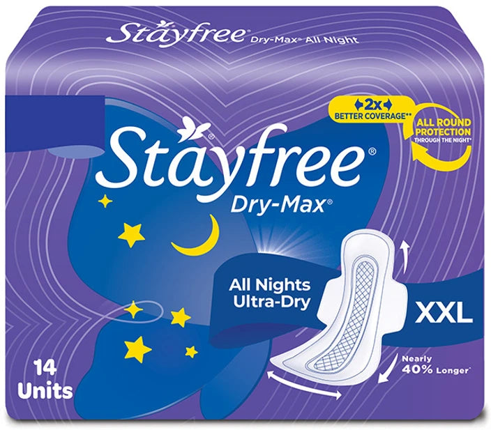 stayfree night sanitary pad